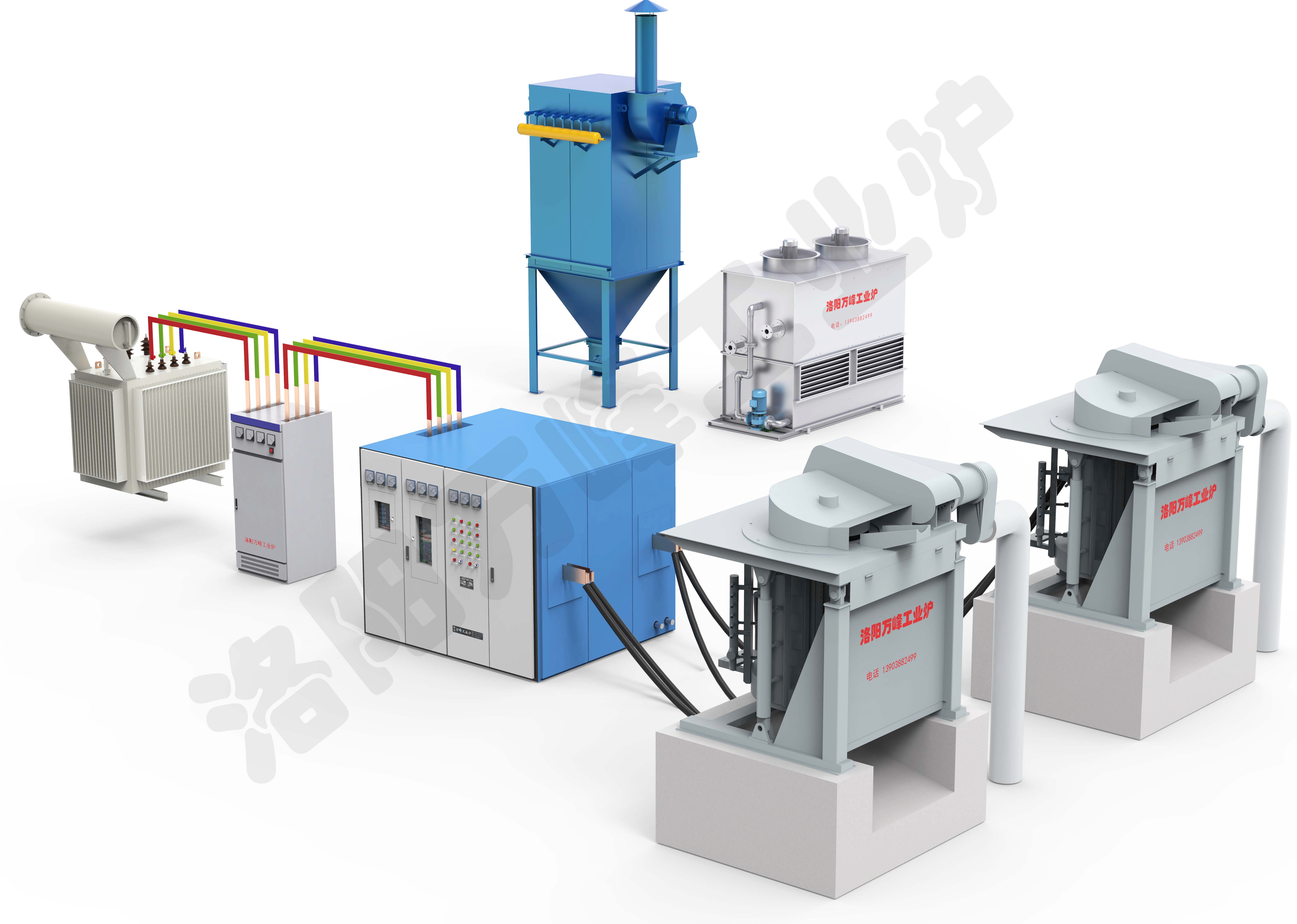 中頻爐并聯電源與串聯電源的區別