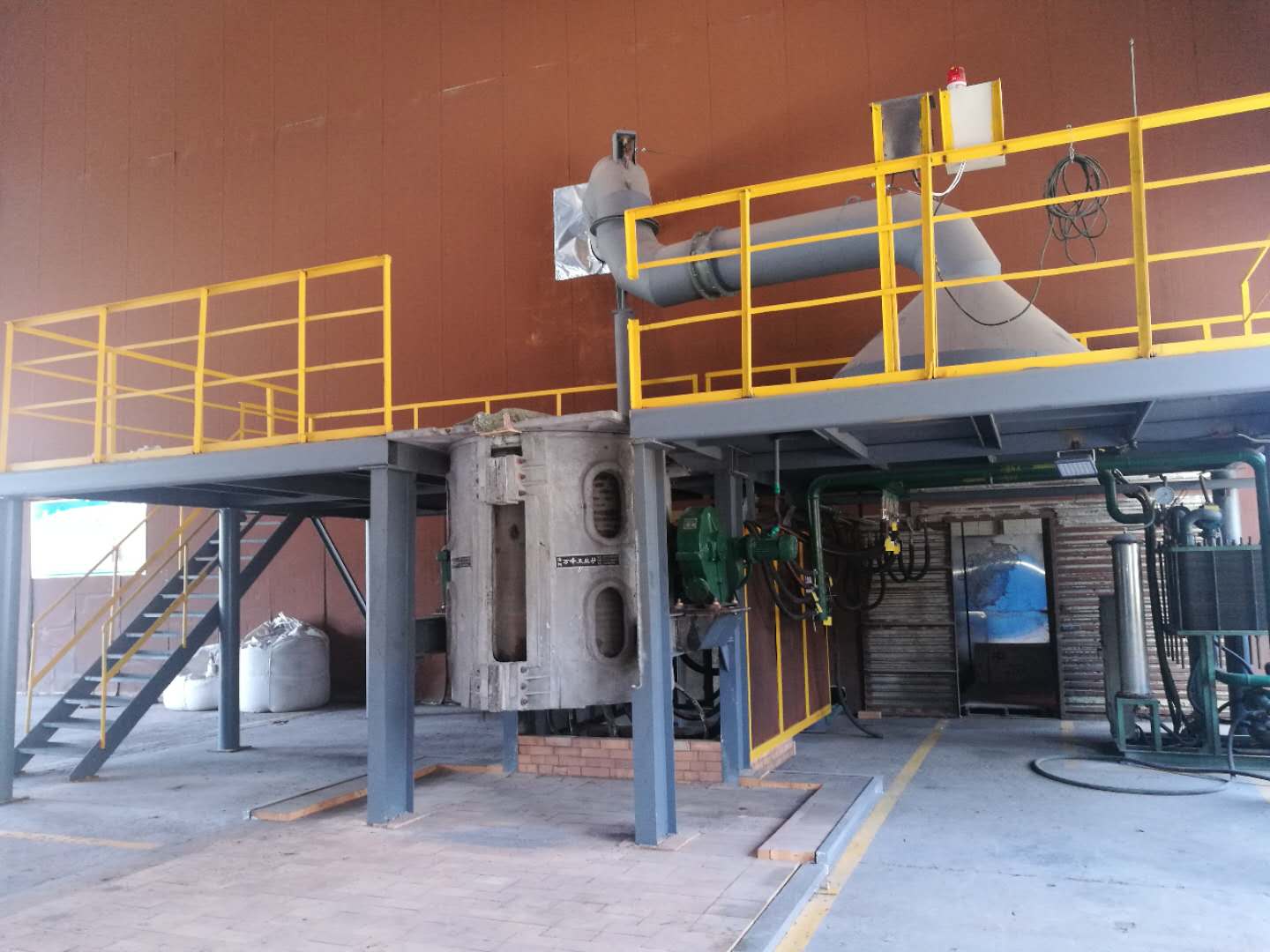 中頻爐該怎樣進行安裝？